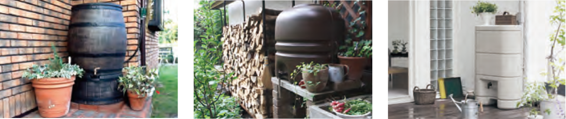 雨水タンクの設置